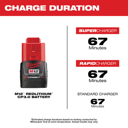 M12™ REDLITHIUM™ 3.0Ah Compact Battery Pack