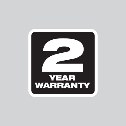 2 Year Warranty