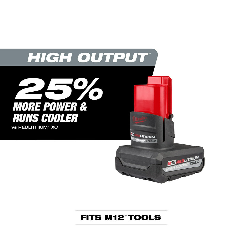 High Output: 25% More Power & Run Cooler vs RedLithium XC