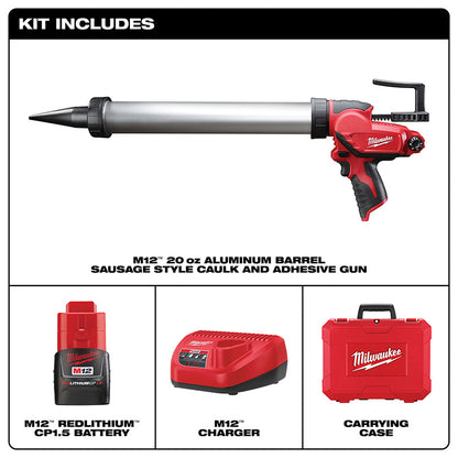 M12™ Sausage Caulk Gun Kit
