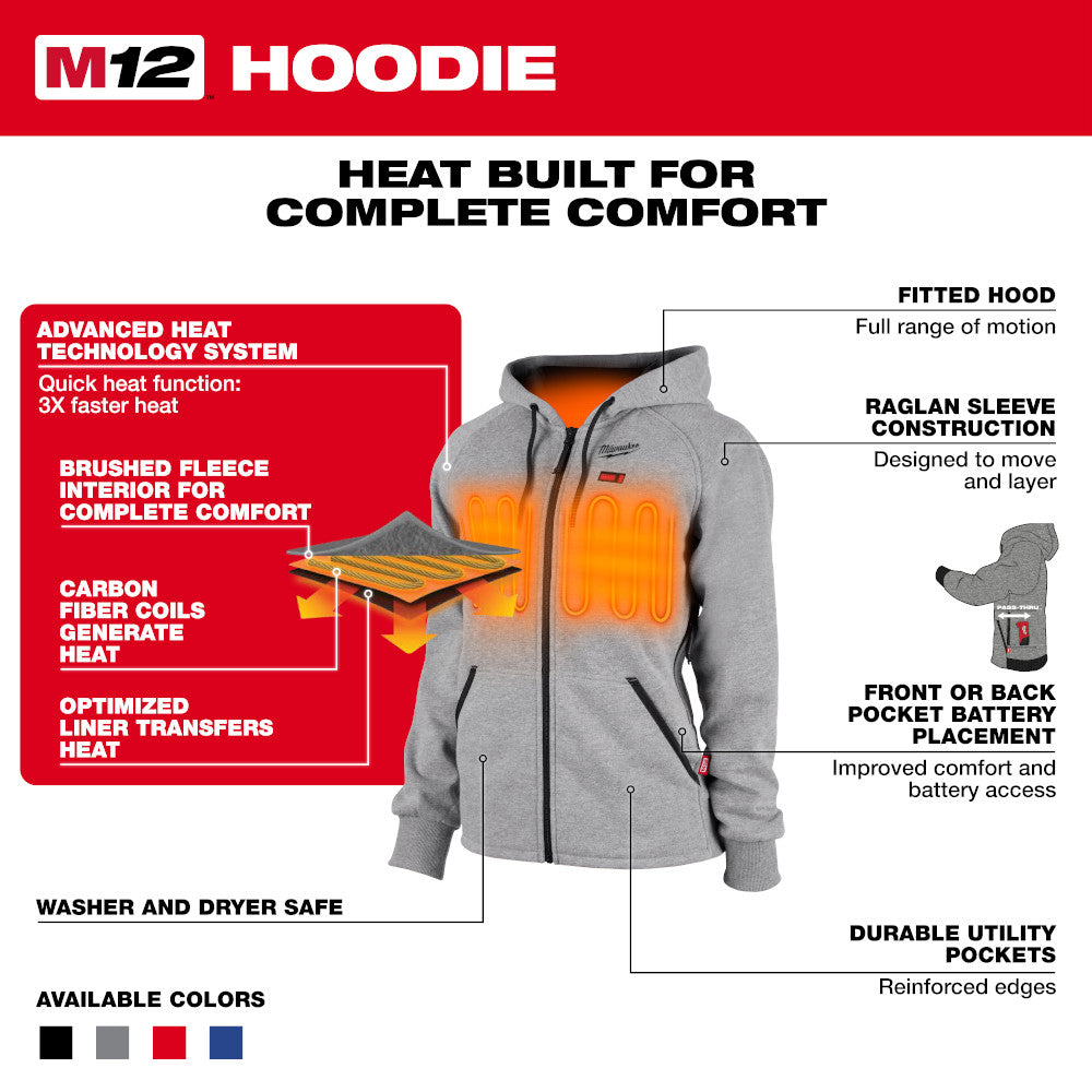 M12™ Women's Heated Hoodie - M