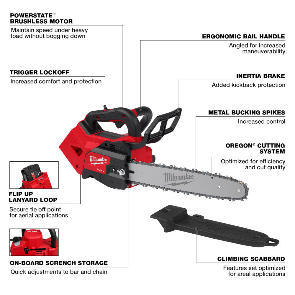 M18 FUEL™ 14" Top Handle Chainsaw