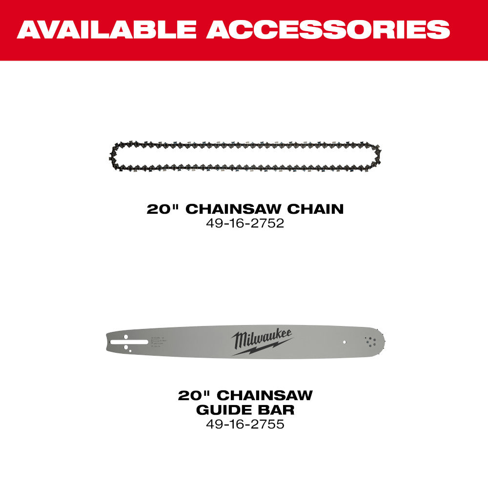 M18 FUEL™ 20" Dual Battery Chainsaw Kit