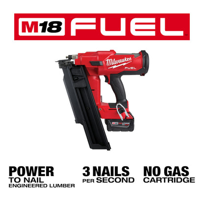M18 FUEL™ 21 Degree Framing Nailer Kit