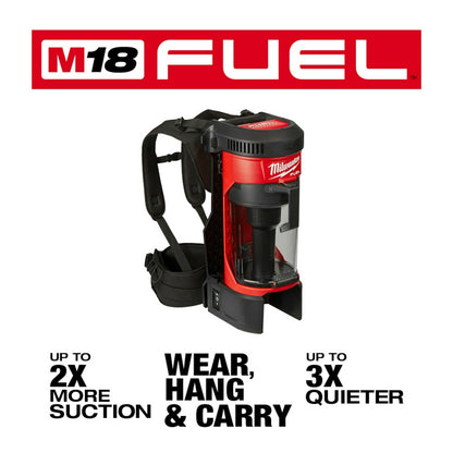 M18 FUEL™ 3-in-1 Backpack Vacuum