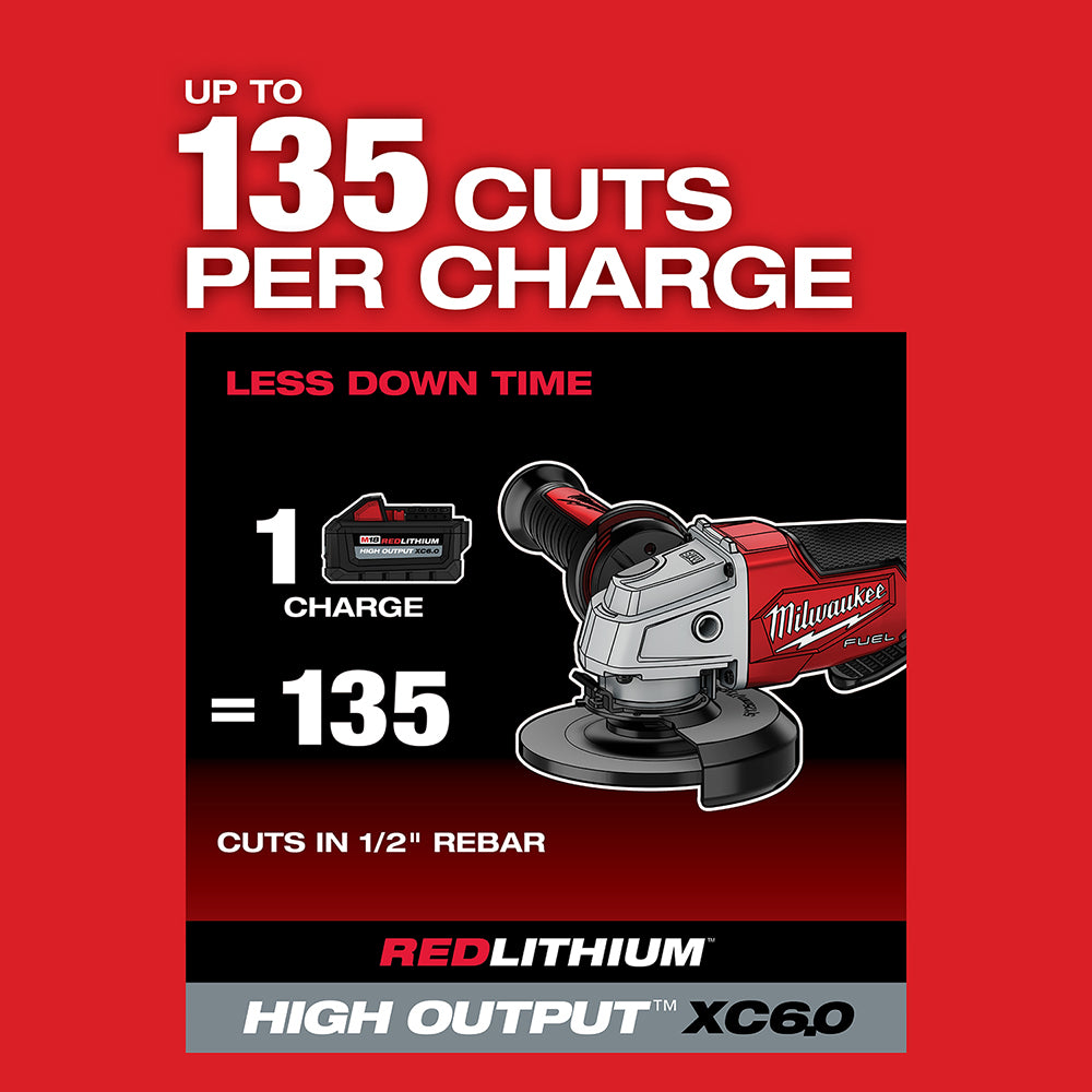 Up to 135 cuts per charge