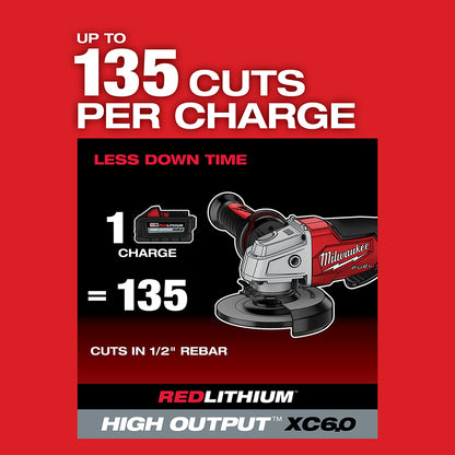 Up to 135 cuts per charge