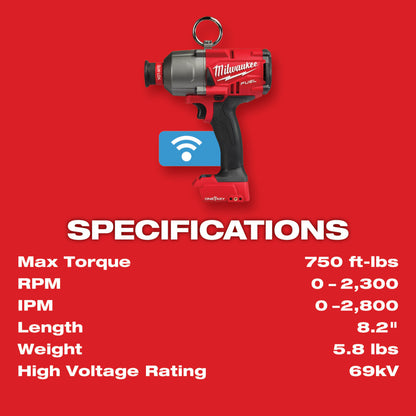 M18 FUEL™ 7/16 in. Hex Utility HTIW w/ ONE-KEY™
