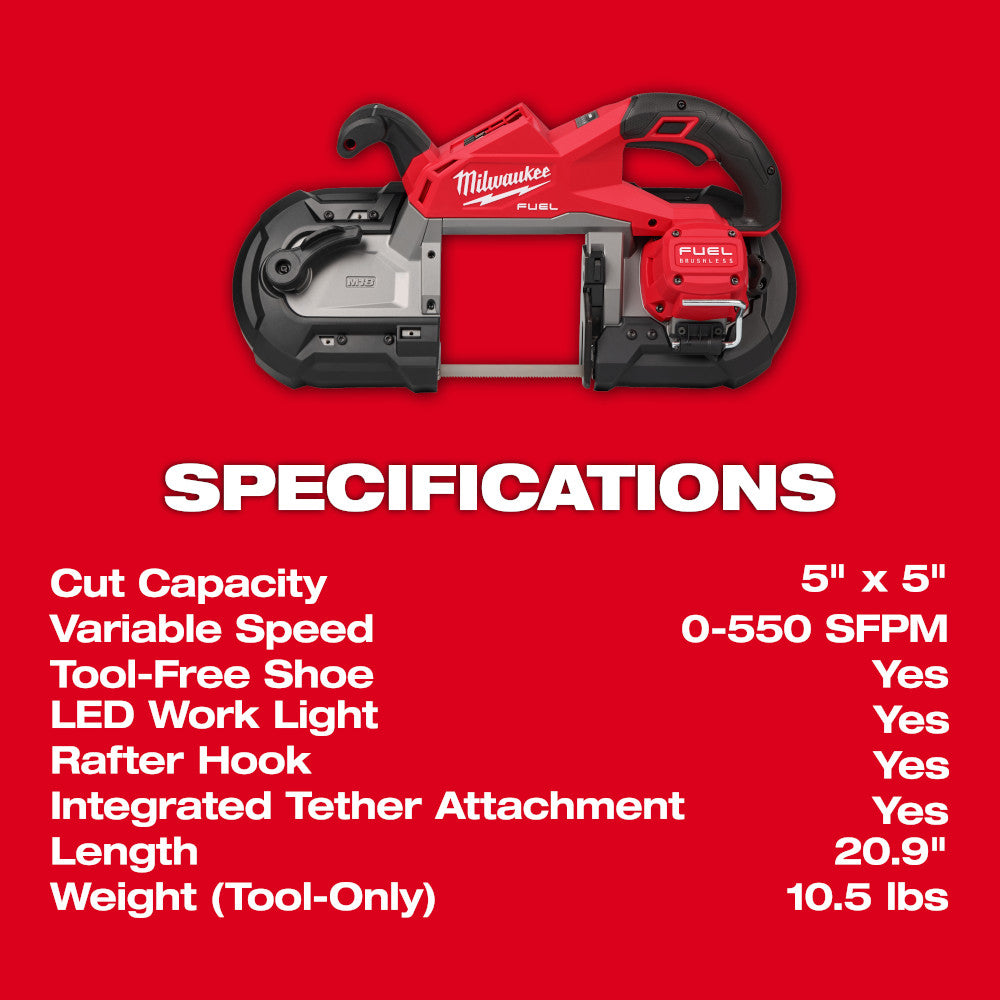 M18 FUEL™ Deep Cut Band Saw