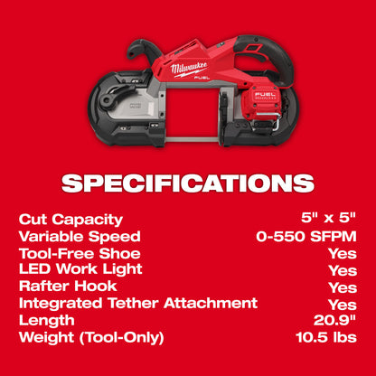 M18 FUEL™ Deep Cut Band Saw