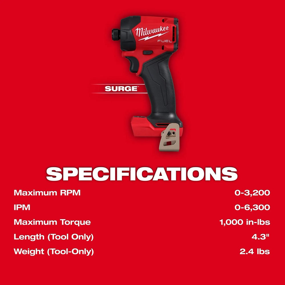 M18 FUEL™ SURGE™ 1/4" Hex Hydraulic Driver