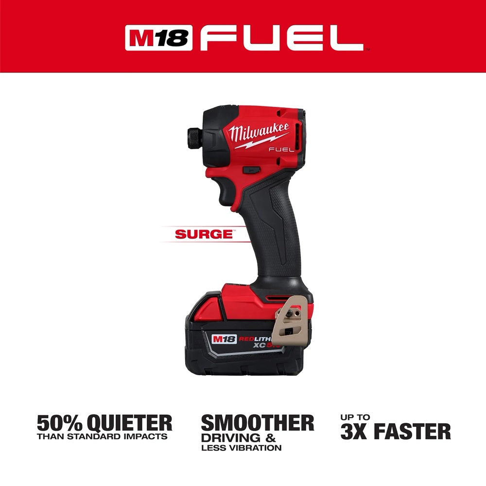 M18 FUEL™ SURGE™ 1/4" Hex Hydraulic Driver Kit