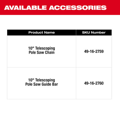M18 FUEL™ Telescoping Pole Saw Kit