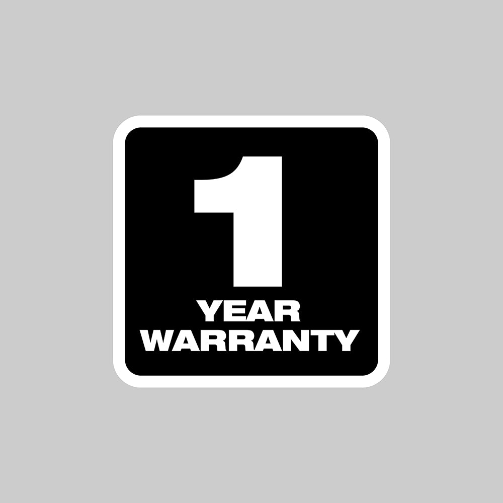 1 Year Warranty