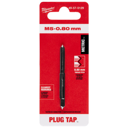 M5-0.80 mm Straight Flute Plug Tap