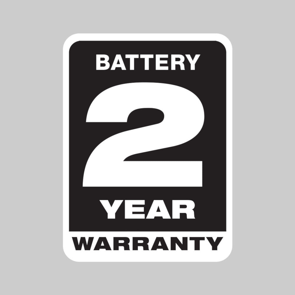 Batter 2 Year Warranty
