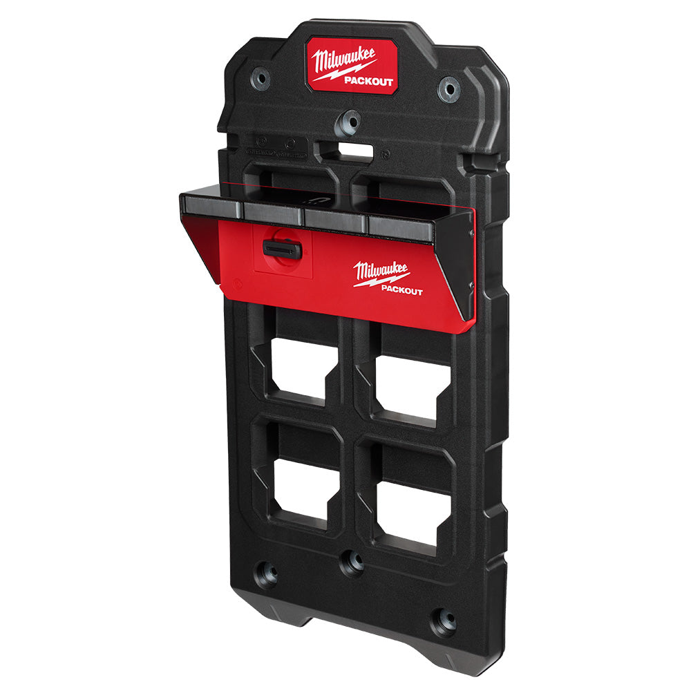 PACKOUT™ Magnetic Rack storage organizer with logo on white background