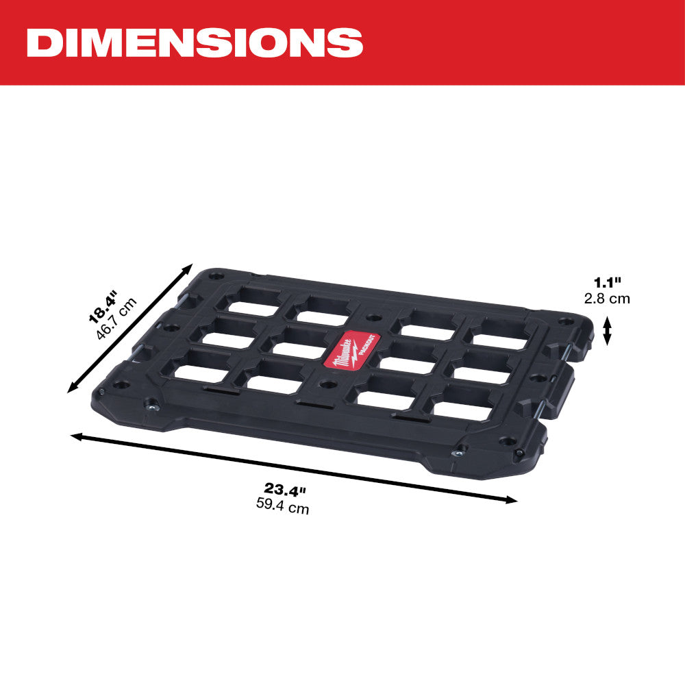 PACKOUT™ Mounting Plate - Dimensions