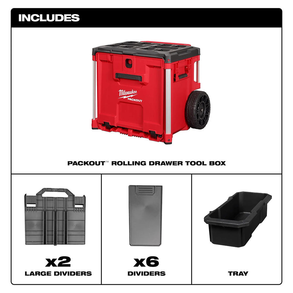 PACKOUT™ Rolling Drawer Tool Box