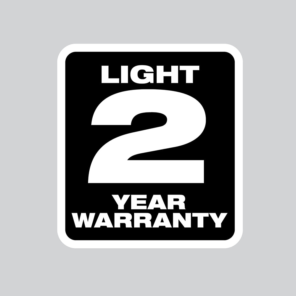 Light 2 Year Warranty