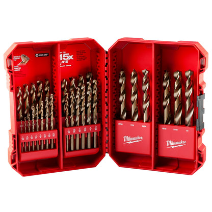 RED HELIX™ Cobalt Drill Bit Set – 29PC