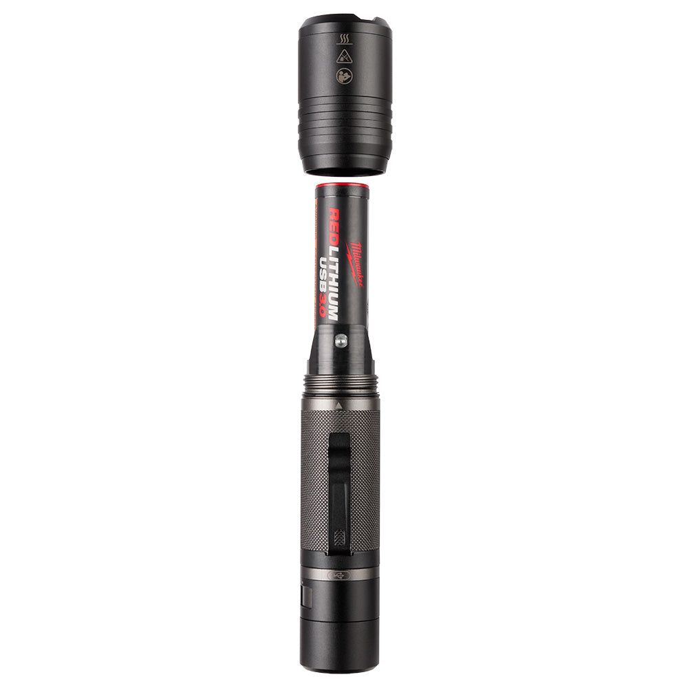 REDLITHIUM™ USB 2,000L Slide Focus Flashlight