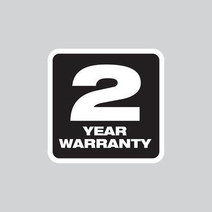 2 Year Warranty