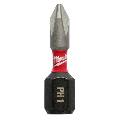 SHOCKWAVE™ 1" Impact Duty Phillips #1 Insert Bits (2 PK)