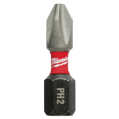 SHOCKWAVE™ 1" Impact Duty Phillips #2 Insert Bits (5 PK)