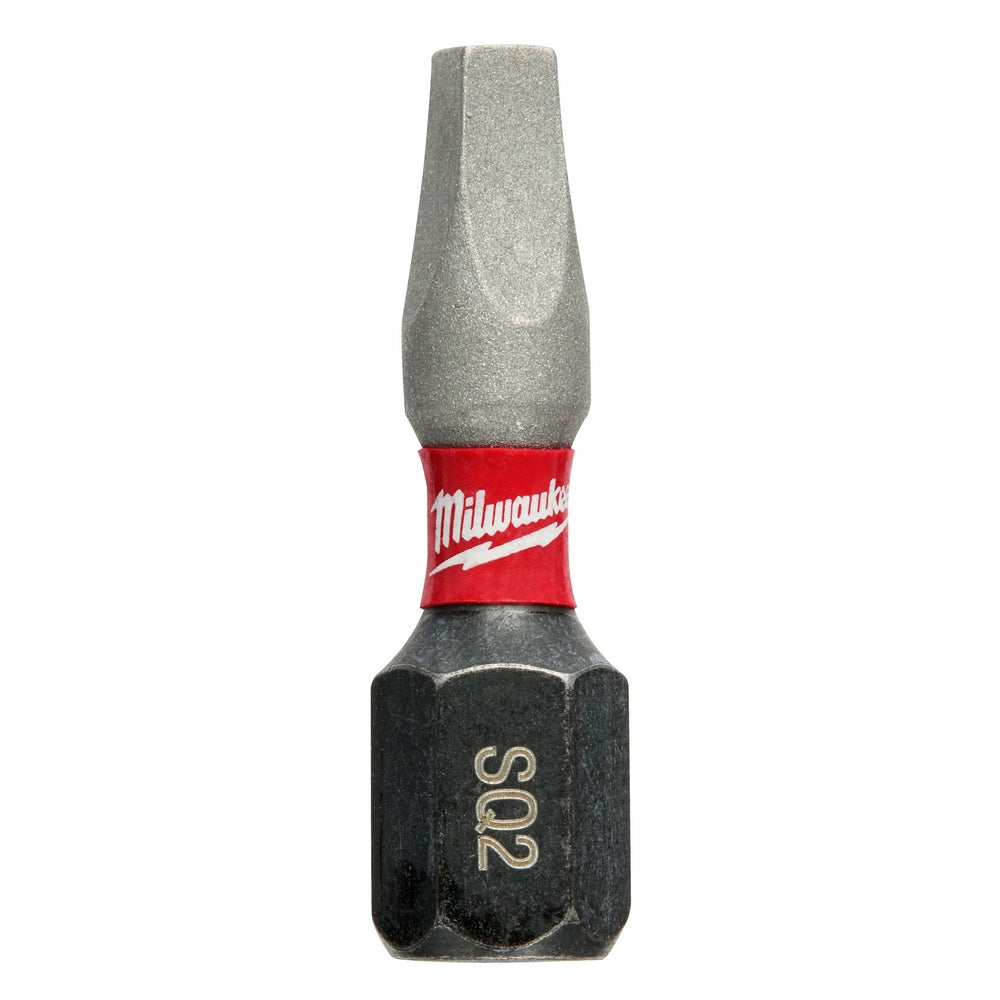 SHOCKWAVE™ 1" Impact Duty Square Recess #2 Insert Bits (5 PK)
