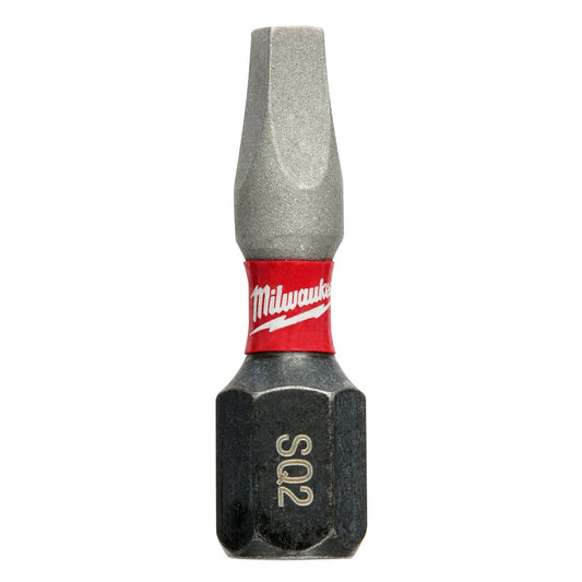 SHOCKWAVE™ 1" Impact Duty Square Recess #2 Insert Bits (5 PK)