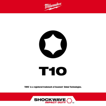 SHOCKWAVE™ 2" Impact Duty TORX® T10 Power Bit