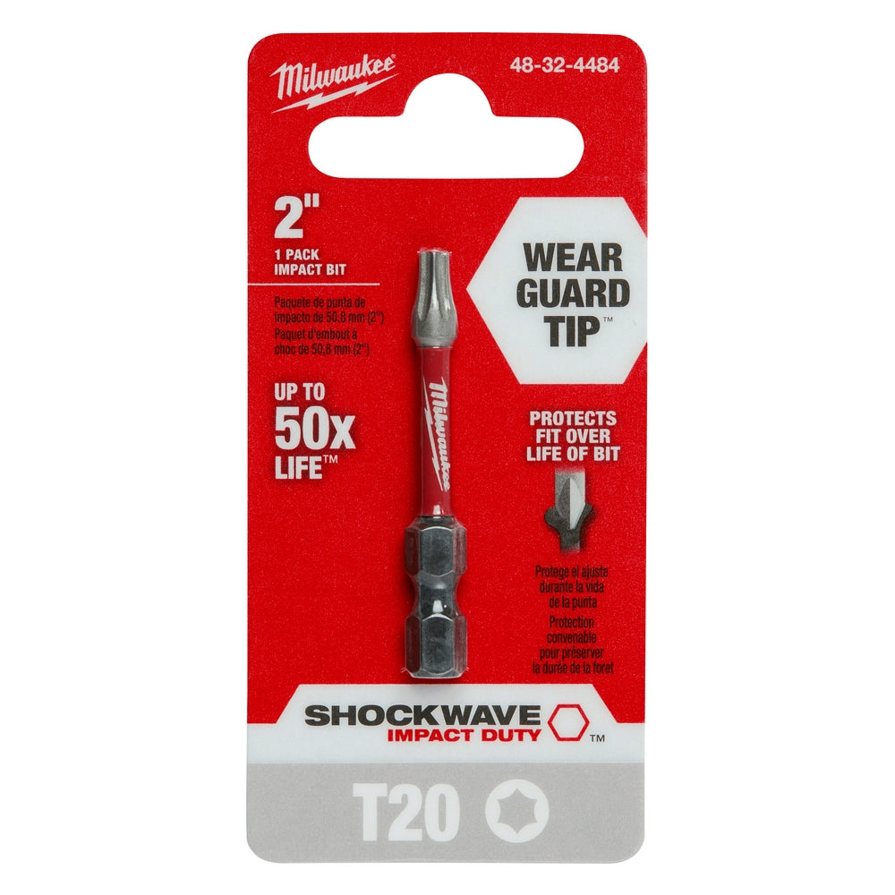 SHOCKWAVE™ 2" Impact Duty TORX® T20 Power Bit