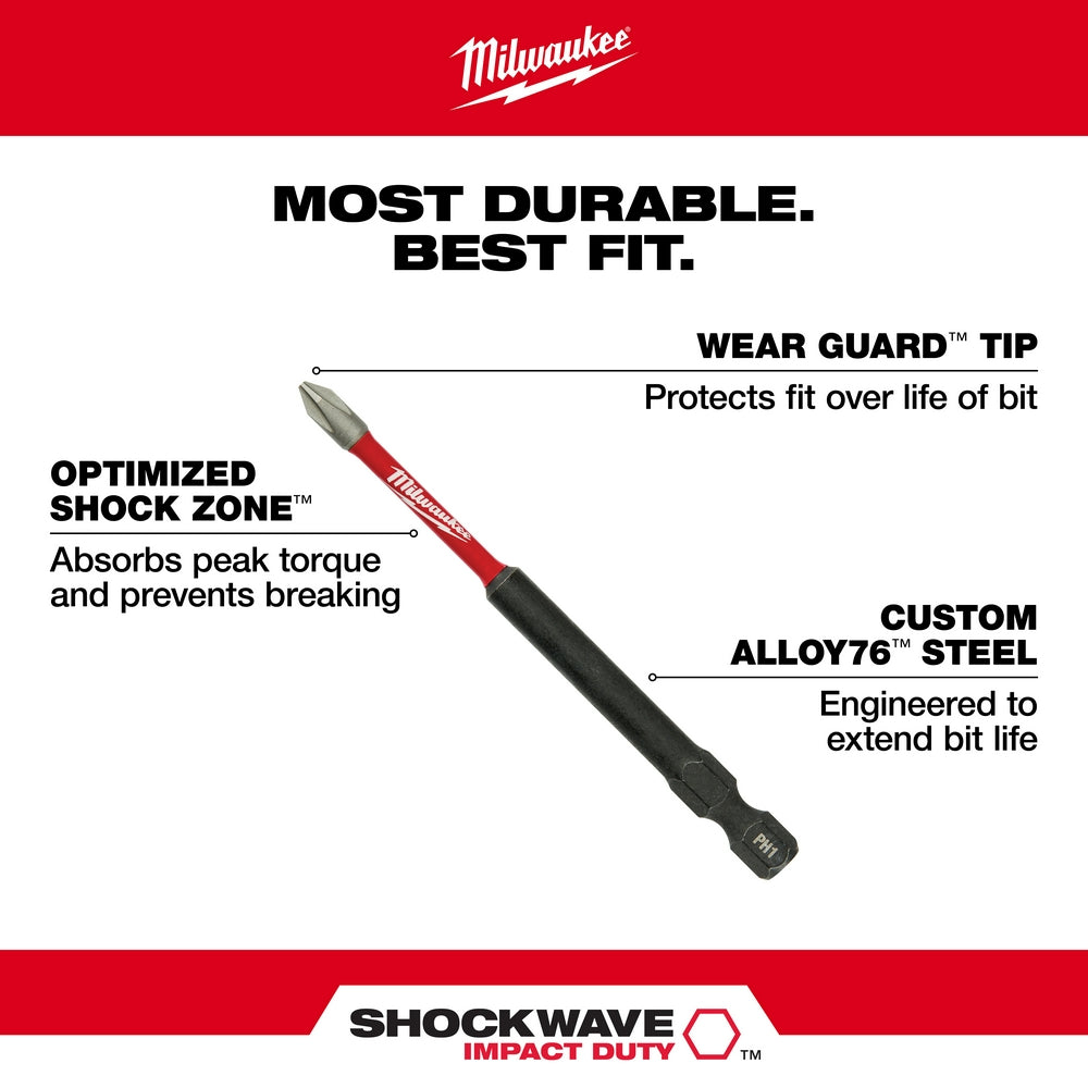SHOCKWAVE™ 3-1/2" Impact Duty TORX® T25 Power Bit