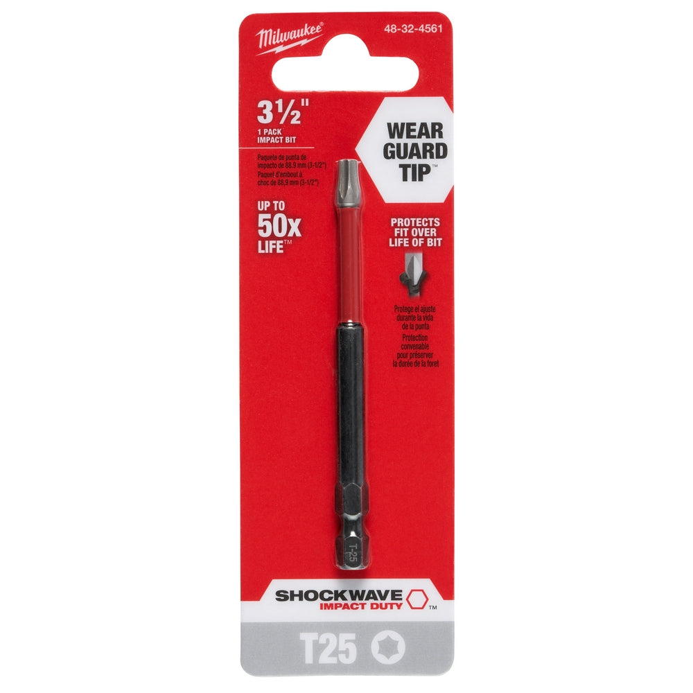 SHOCKWAVE™ 3-1/2" Impact Duty TORX® T25 Power Bit