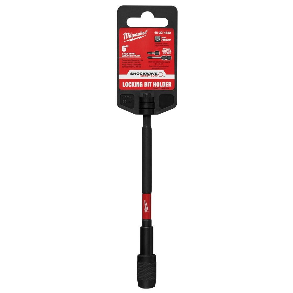 SHOCKWAVE™ 6" Impact Duty Locking Bit Holder