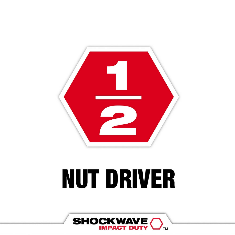 SHOCKWAVE™ Impact Duty 1/2" x 2-9/16" Magnetic Nut Driver