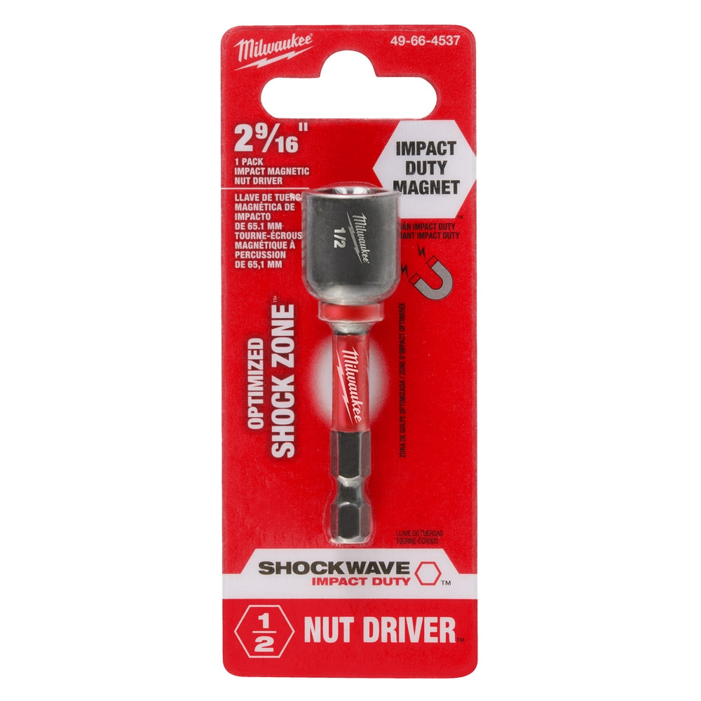 SHOCKWAVE™ Impact Duty 1/2" x 2-9/16" Magnetic Nut Driver