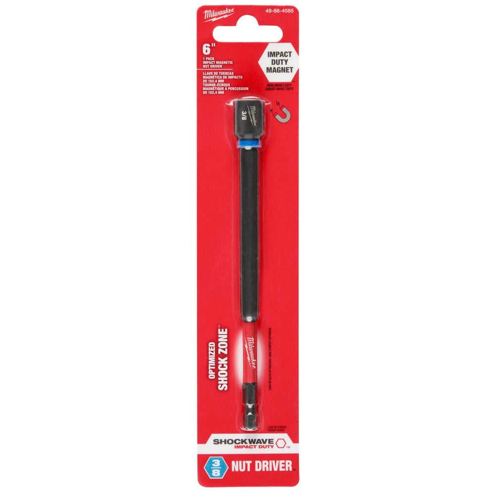 SHOCKWAVE™ Impact Duty 3/8" x 6" Magnetic Nut Driver