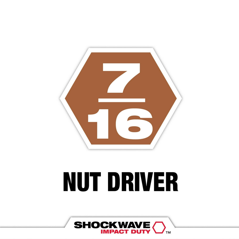 SHOCKWAVE™ Impact Duty 7/16" x 2-9/16" Magnetic Nut Driver