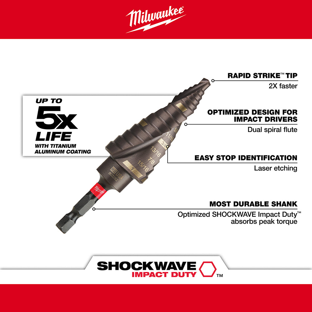 SHOCKWAVE™ Impact Duty #8 1/2 - 1"