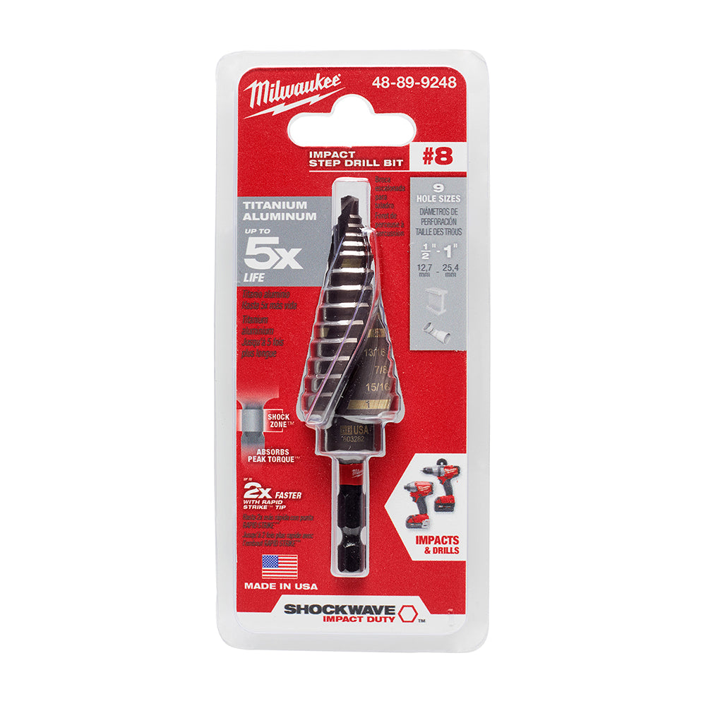 SHOCKWAVE™ Impact Duty #8 1/2 - 1"