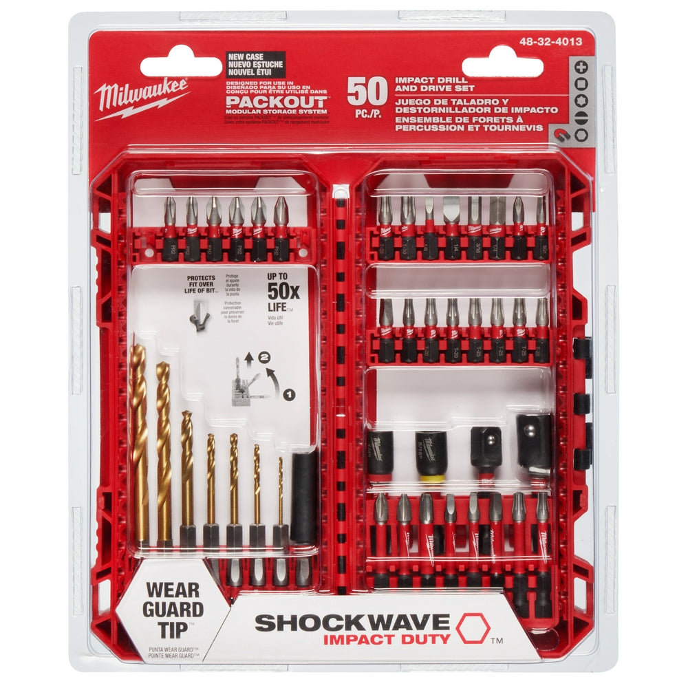SHOCKWAVE™ Impact Duty Drill & Drive Set – 50PC close up
