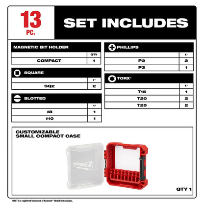 SHOCKWAVE™ Impact Duty Driver Bit Set - 13PC