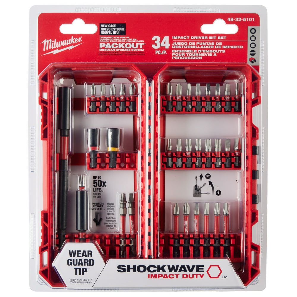 SHOCKWAVE™ Impact Duty Driver Bit Set - 34PC