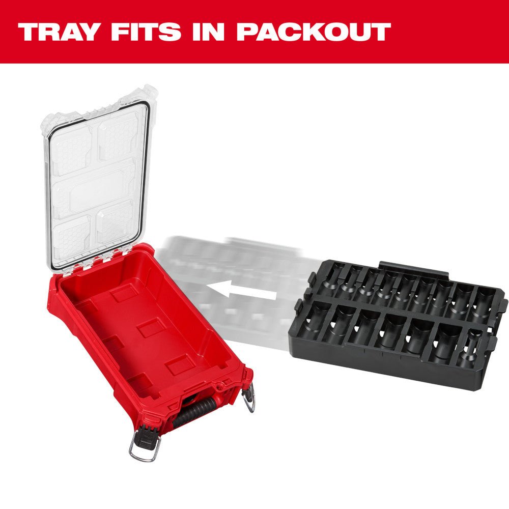 SHOCKWAVE™ Impact Duty Socket 1/2” Dr 16PC MM TRAY ONLY