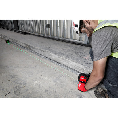 USB Rechargeable Green Cross Line Laser