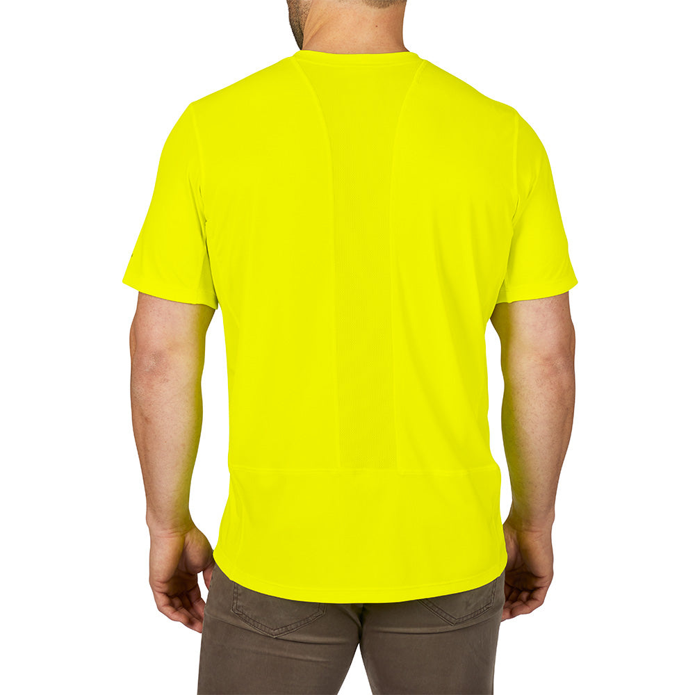 WORKSKIN™ Lightweight Performance Shirt - Short Sleeve - HI Vis L